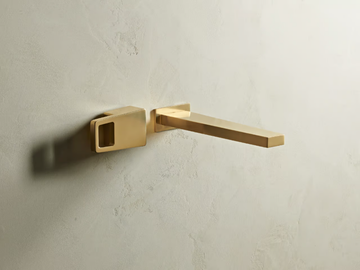 EDGE - 2 hole wall-mounted washbasin tap by The Watermark Collection - view 2